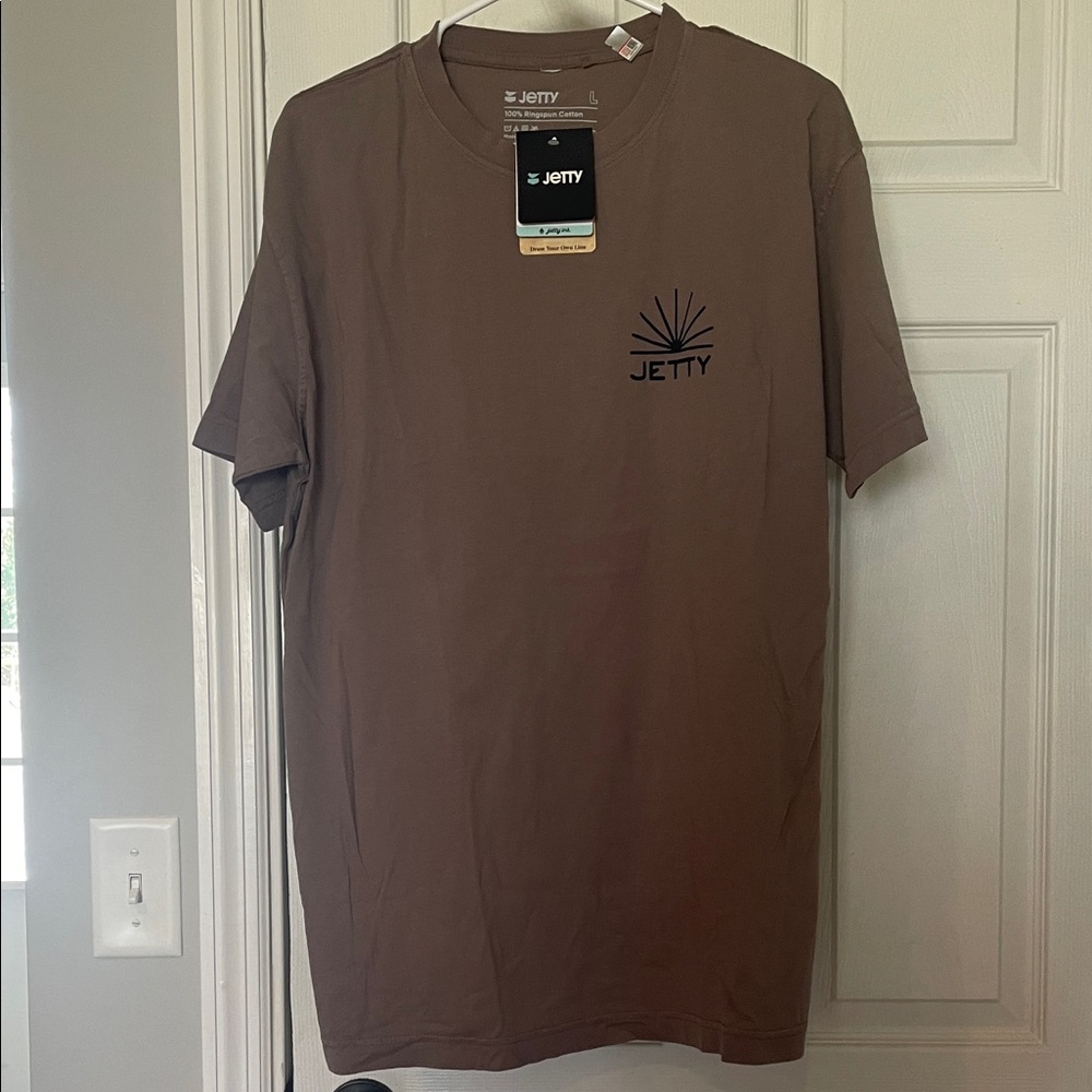 Jetty Brown Men's T-Shirt - NEW with tags!